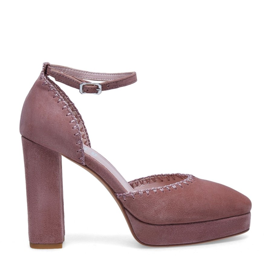 Women Silent D Heels | Addie Pump Blush