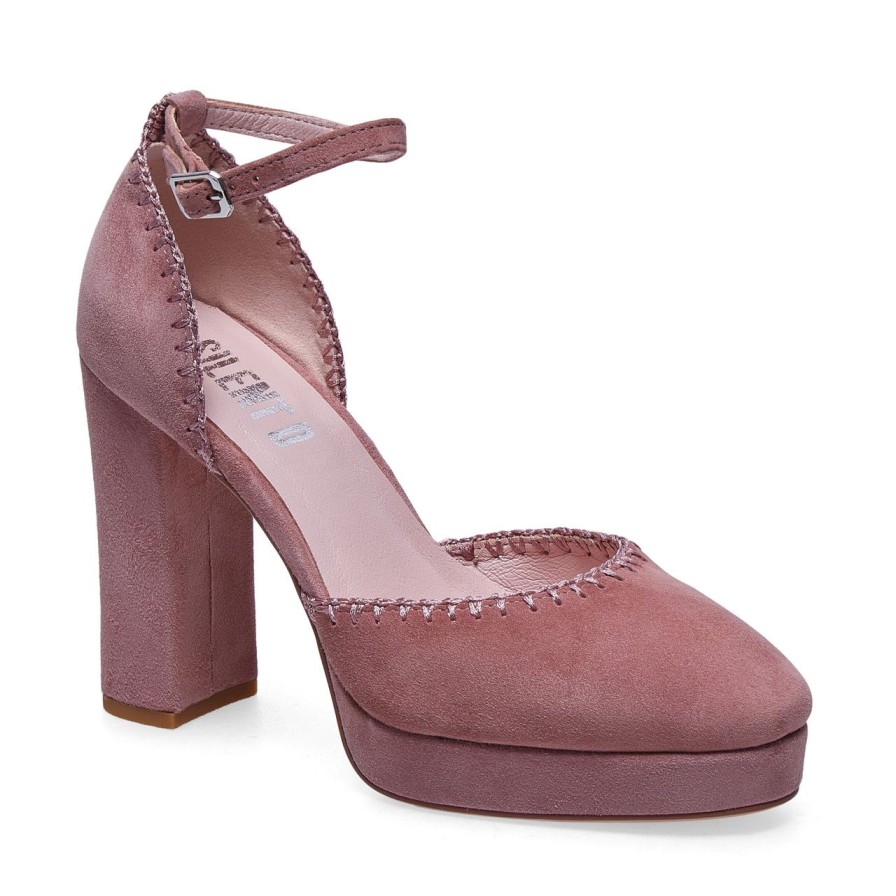 Women Silent D Heels | Addie Pump Blush