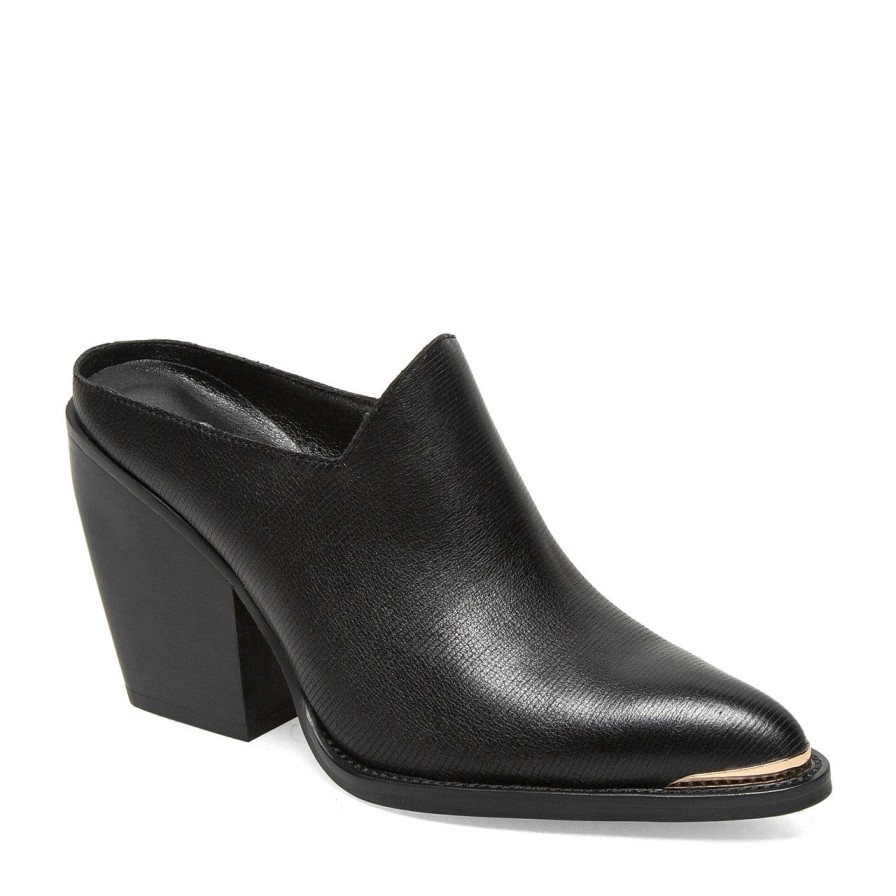 Women Silent D Mules & Clogs | Mulap Mule Black