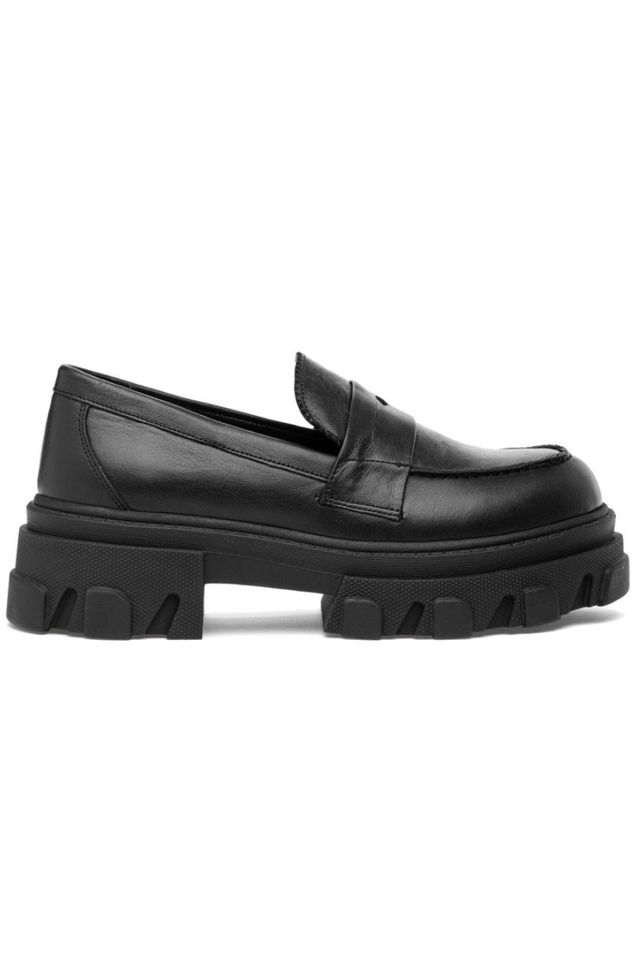 Women Silent D Flats & Loafers | Coralie Loafer Black