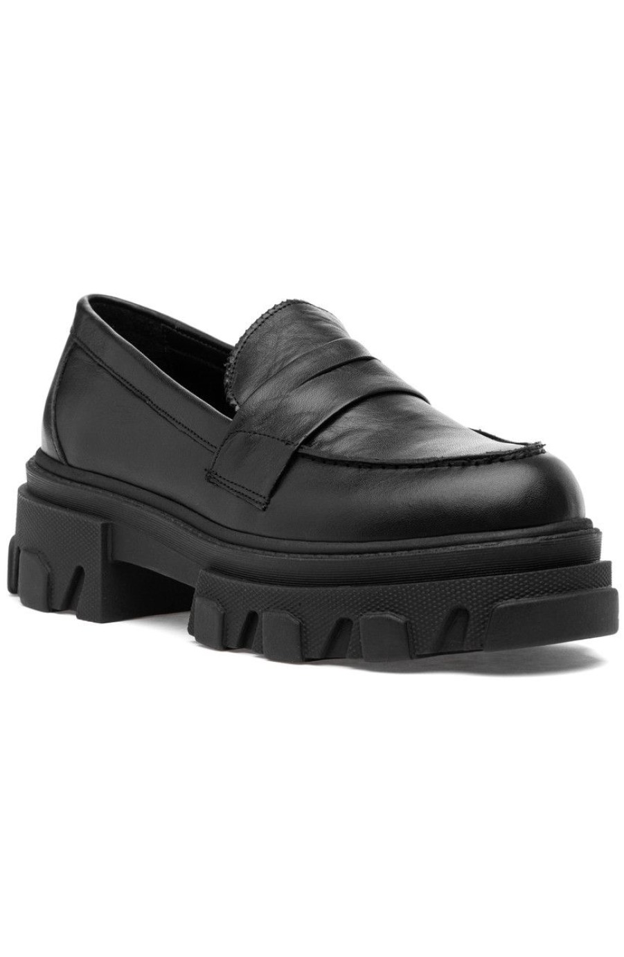 Women Silent D Flats & Loafers | Coralie Loafer Black