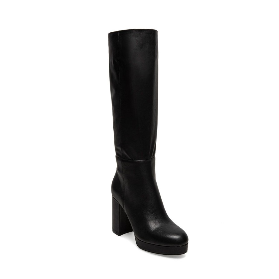 Women Silent D Tall Boots | Yelona Boot Black