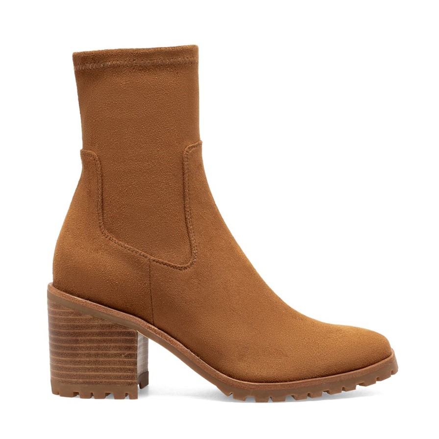 Women Silent D Ankle Boots | Deliva Boot Tan