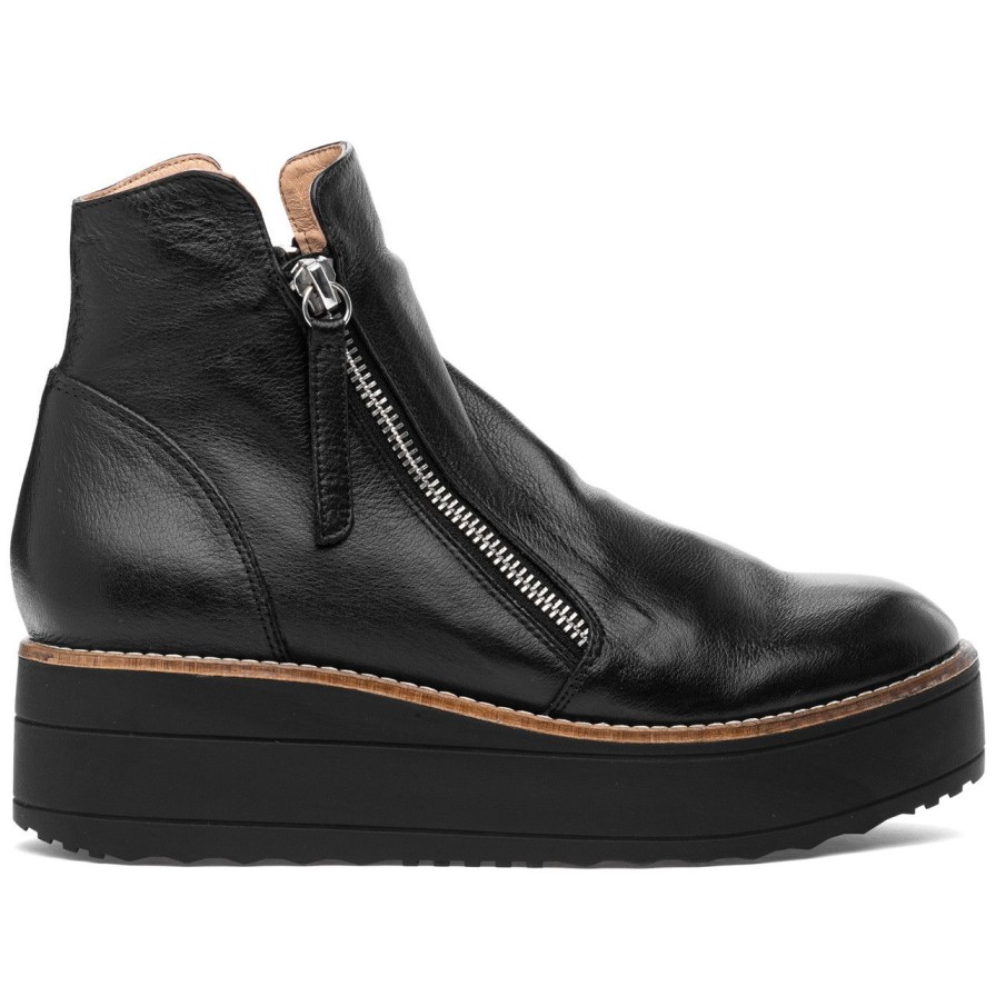 Women Silent D Ankle Boots | Nene Boot Black/Black