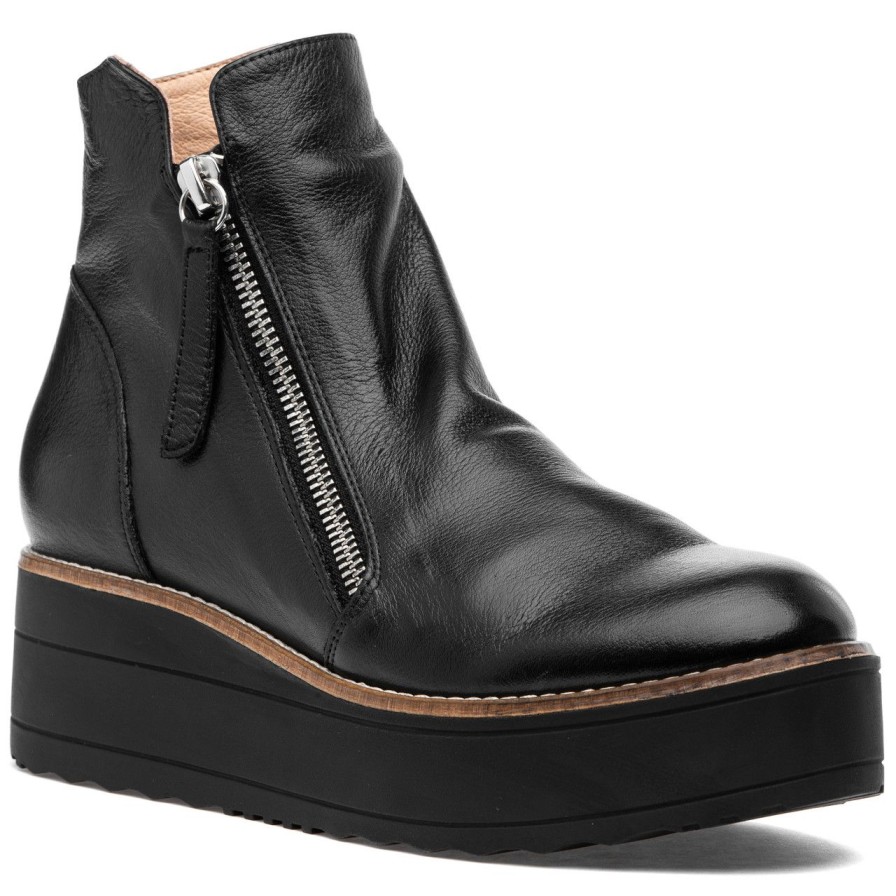 Women Silent D Ankle Boots | Nene Boot Black/Black