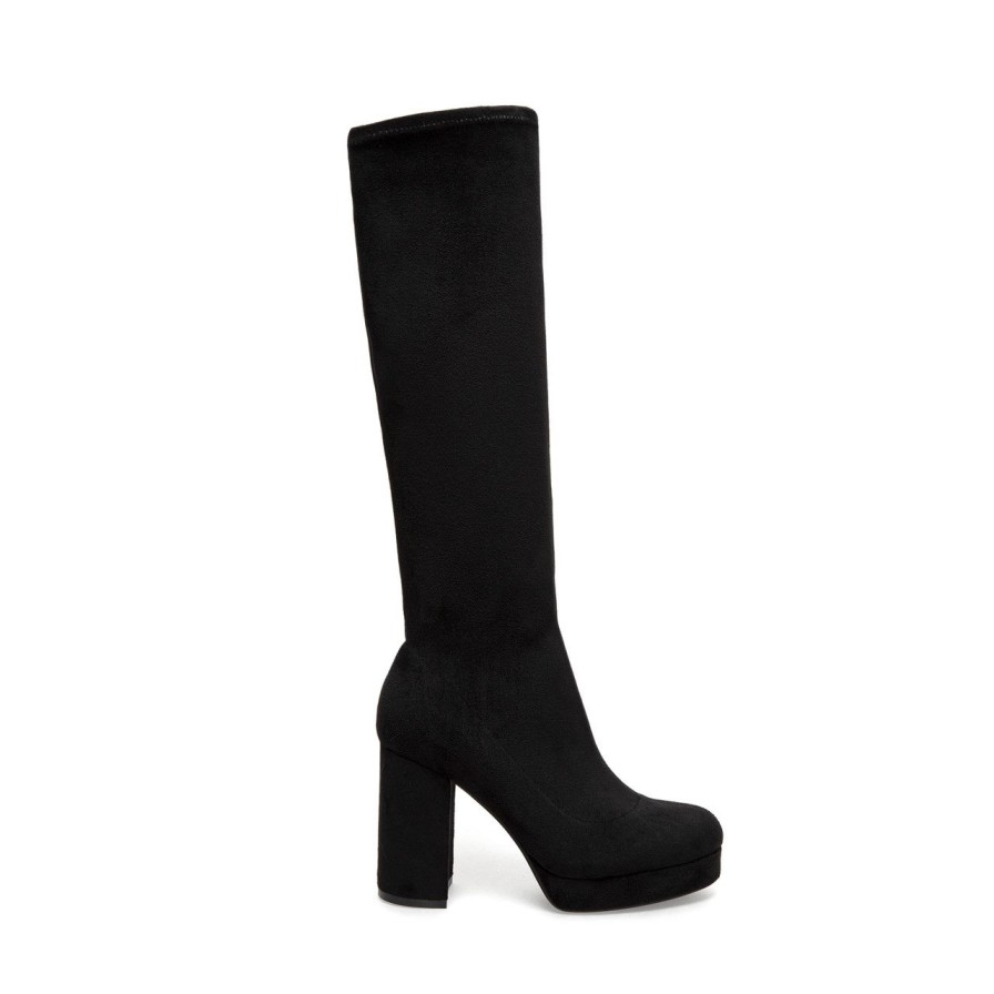 Women Silent D Tall Boots | Yelles Boot Black