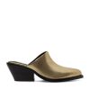 Women Silent D Mules & Clogs | Rivera Mule Gold