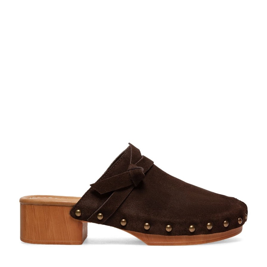 Women Silent D Mules & Clogs | Hearme Clog Chocolate