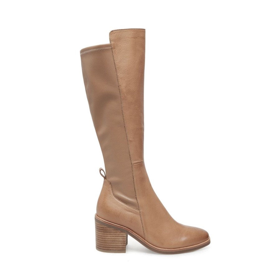 Women Silent D Tall Boots | Neem Boot Tan