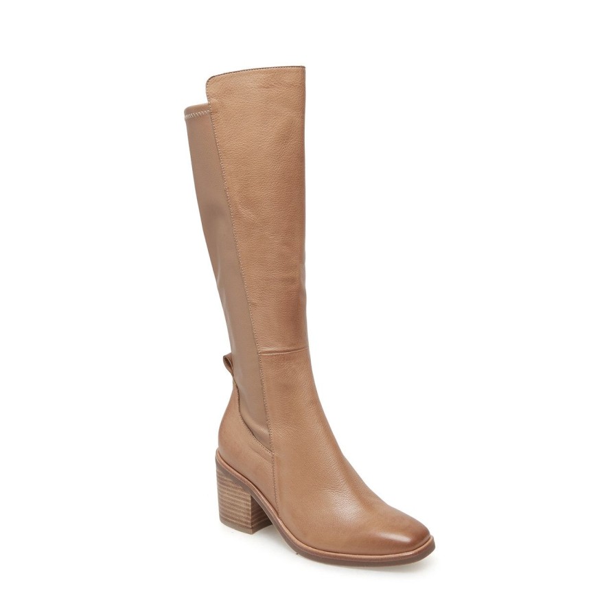 Women Silent D Tall Boots | Neem Boot Tan