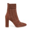 Women Silent D Ankle Boots | Partie Boot Terracotta