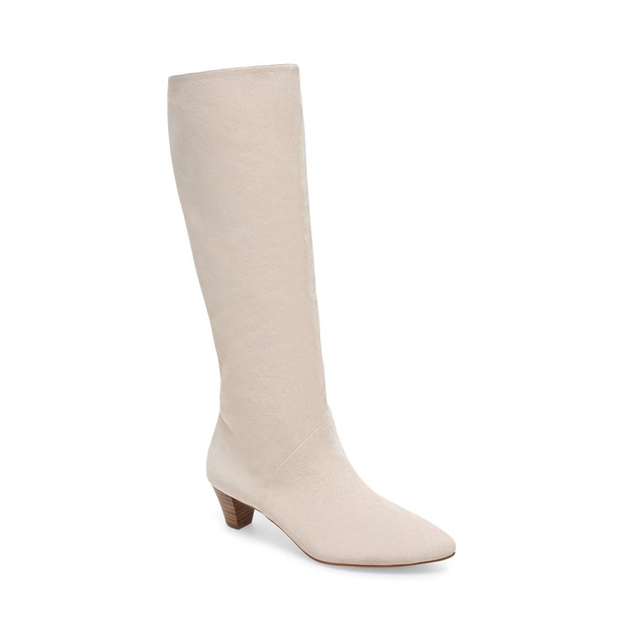 Women Silent D Tall Boots | Tinglet Boot Oatmilk