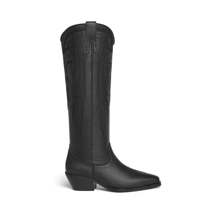 Women Silent D Tall Boots | Delila Boot Black