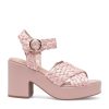 Women Silent D Platforms | Charcha Sandal Pale Pink