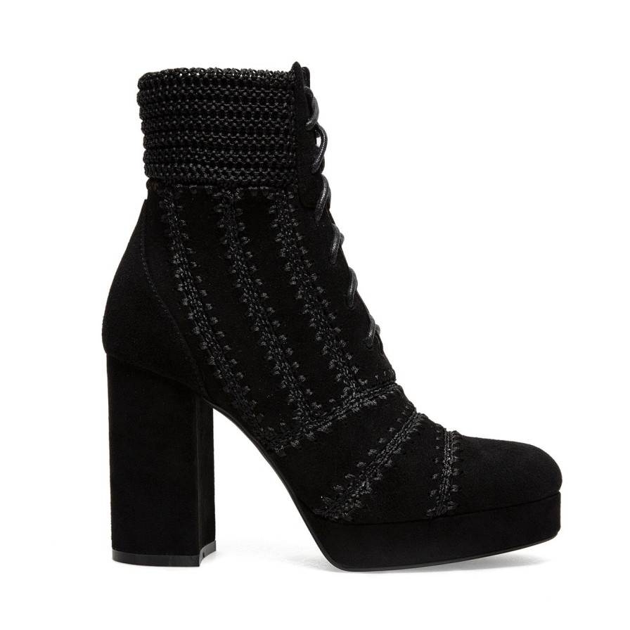 Women Silent D Ankle Boots | Yestie Boot Black