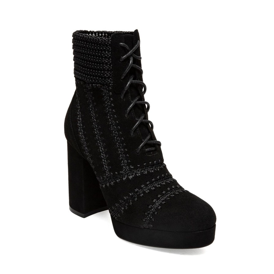 Women Silent D Ankle Boots | Yestie Boot Black