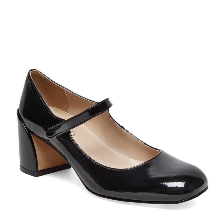 Women Silent D Heels | Korin Pump Black