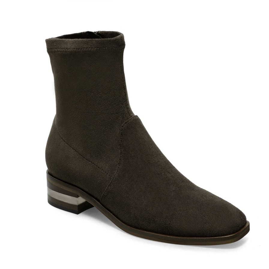 Women Silent D Ankle Boots | Fuller Boot Chocolate