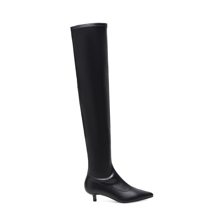 Women Silent D Tall Boots | Clarisea Boot Black