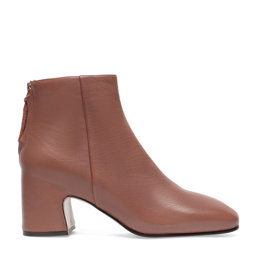 Women Silent D Ankle Boots | Faylee Boot Terracotta