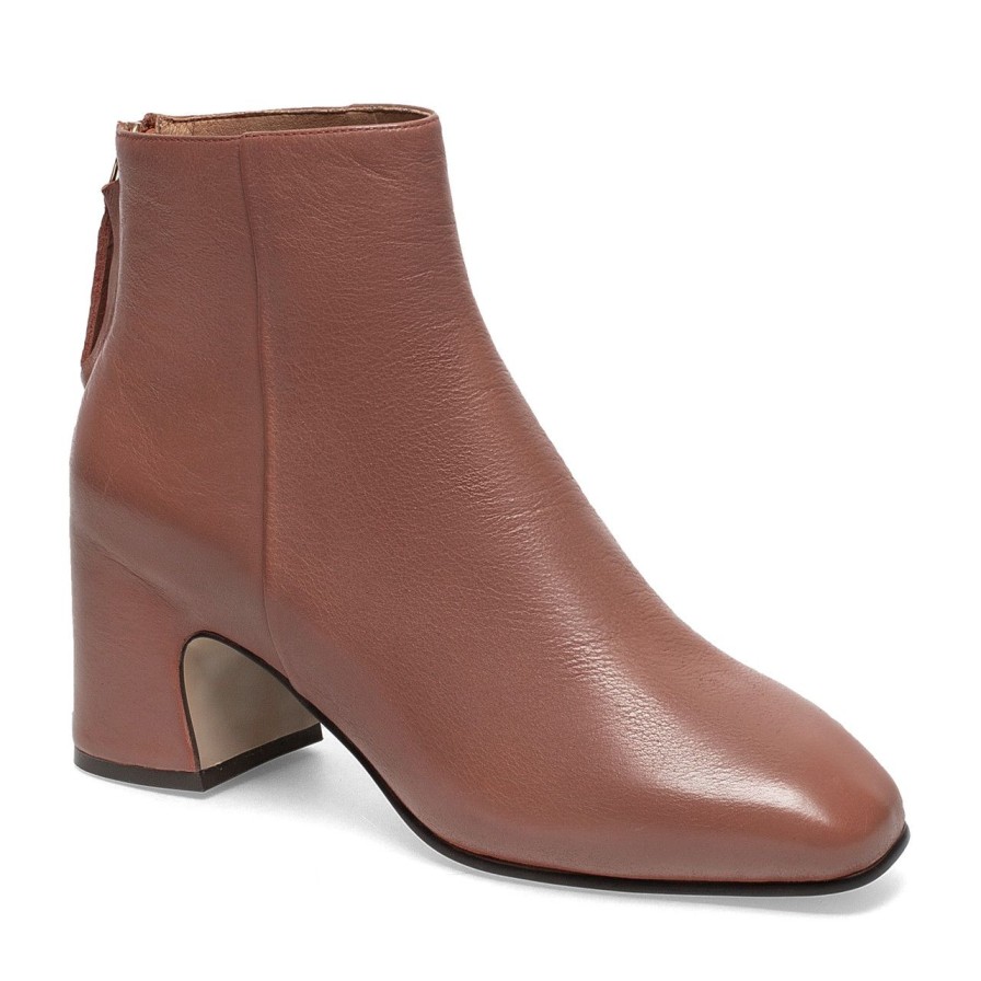 Women Silent D Ankle Boots | Faylee Boot Terracotta