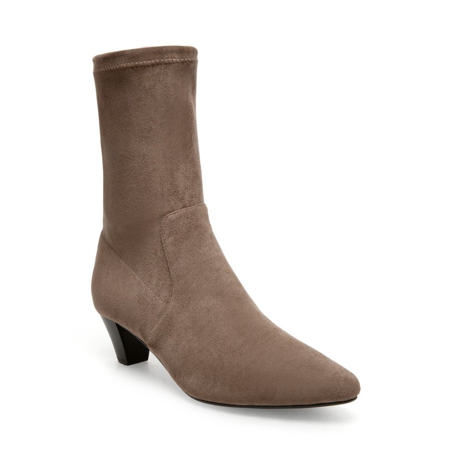 Women Silent D Ankle Boots | Tintel Boot Taupe