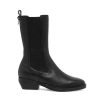 Women Silent D Ankle Boots | Bueller Boot Black/Black