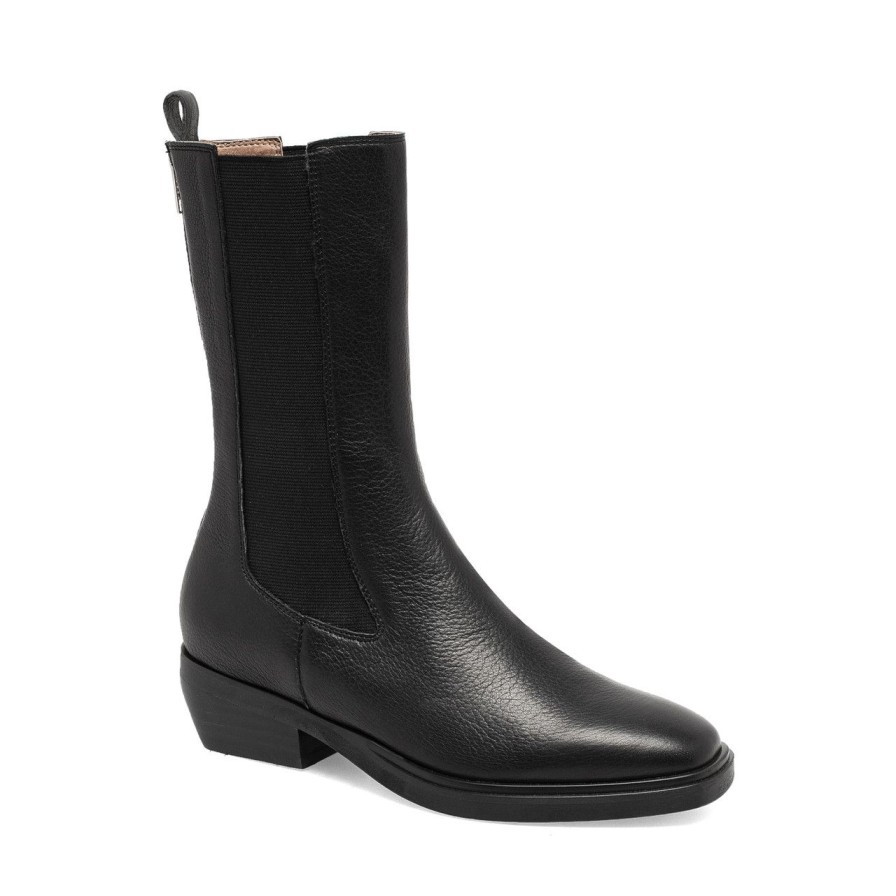 Women Silent D Ankle Boots | Bueller Boot Black/Black