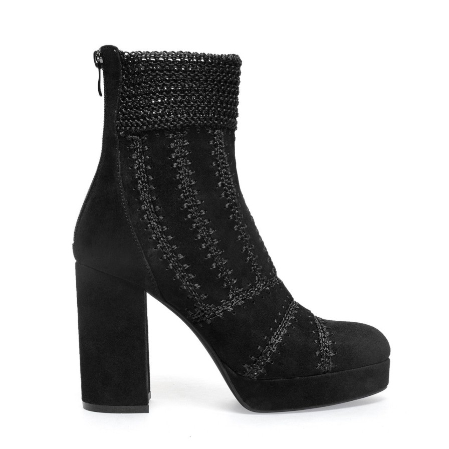 Women Silent D Ankle Boots | Yasmin Boot Black