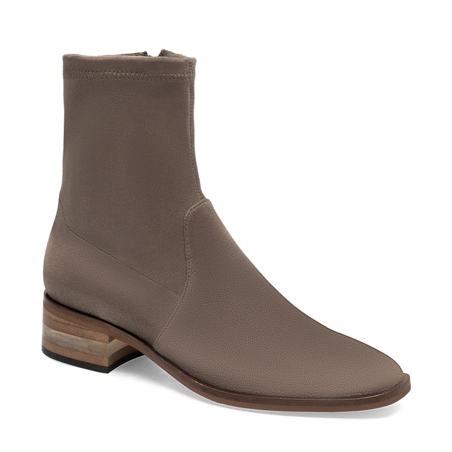 Women Silent D Ankle Boots | Fuller Boot Taupe