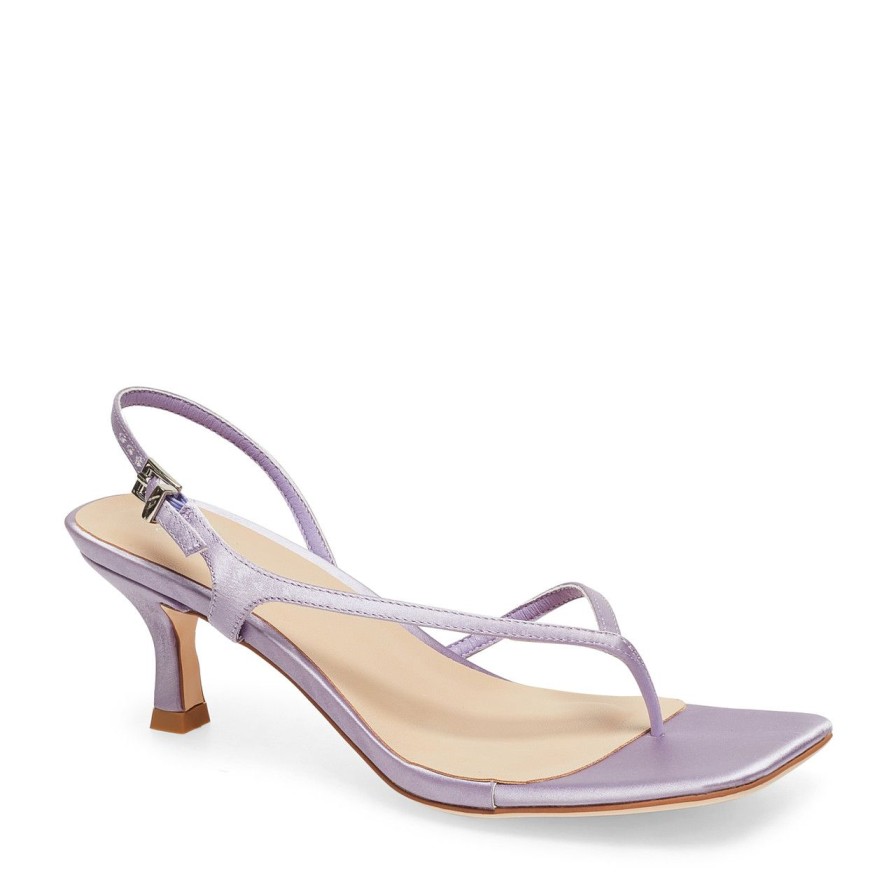 Women Silent D Heels | Dallasy Sandal Lilac