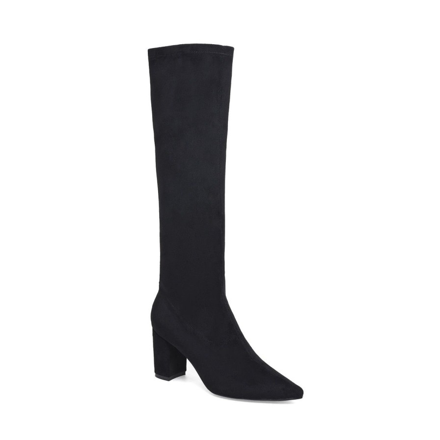 Women Silent D Tall Boots | Komass Boot Black