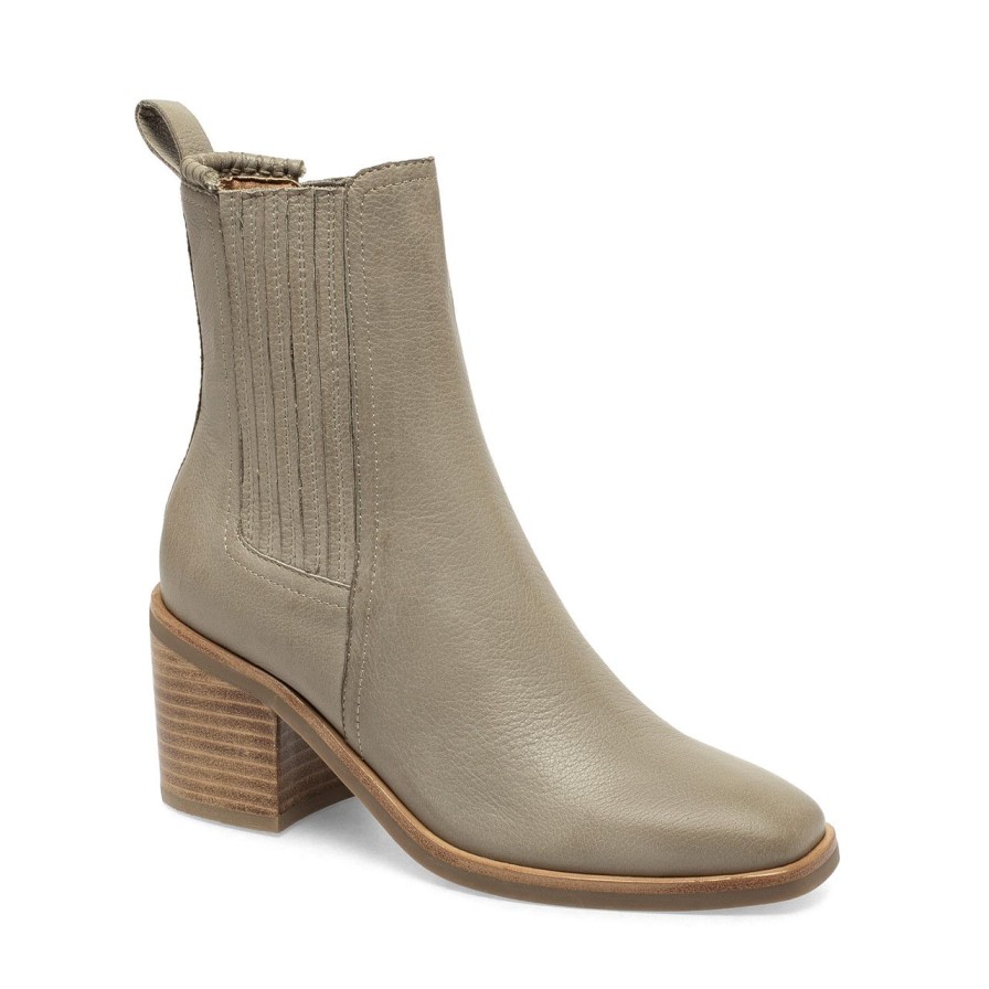 Women Silent D Ankle Boots | Naydo Boot Khaki