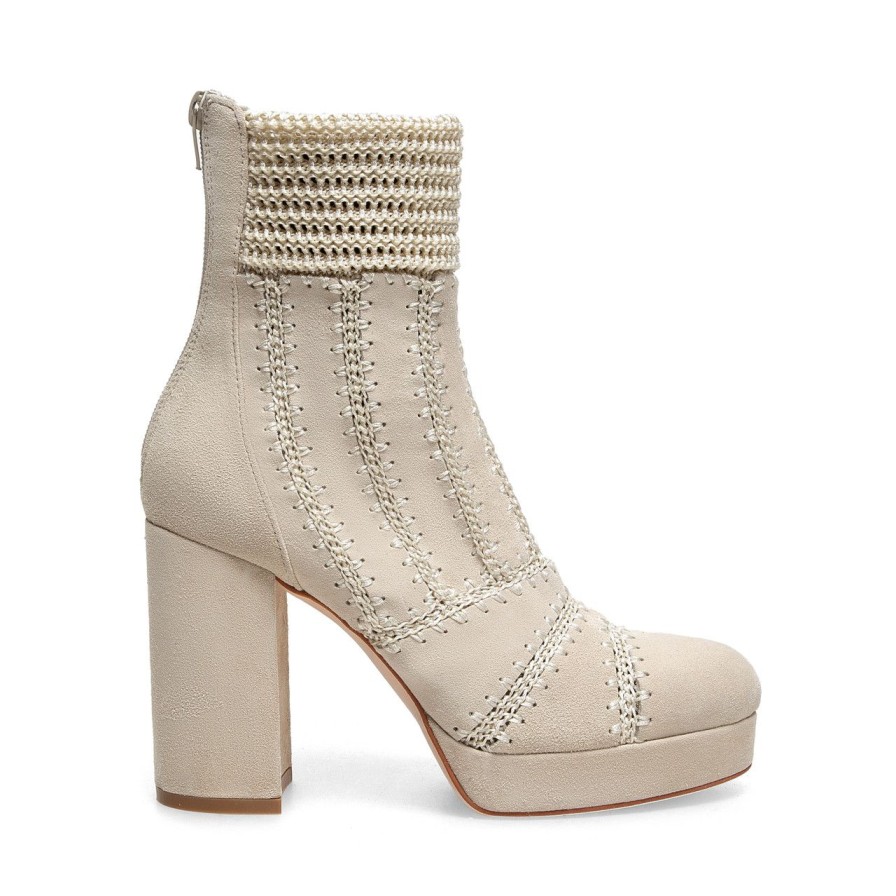 Women Silent D Ankle Boots | Yasmin Boot Oatmilk