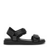 Women Silent D Flats | Rachel Sandal Black