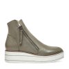 Women Silent D Ankle Boots | Nene Boot Khaki/White